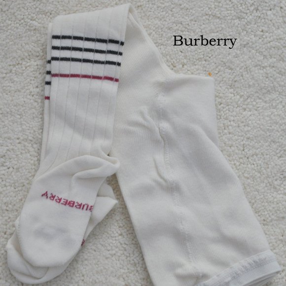 infant burberry socks